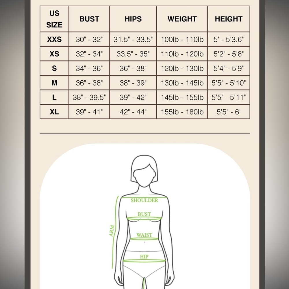 NEW Free People x Abysse Jenna Surf Bikini Bottoms Sz Medium in Pearl 2mm 95/96 - Picture 9 of 10